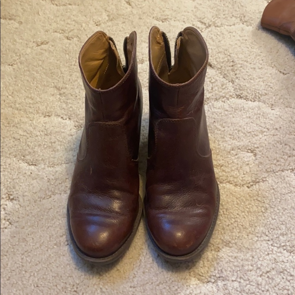 Leather Booties
